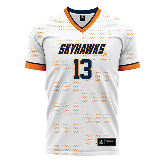 UT Martin - NCAA Women's Soccer : Addyson McCleary - White Soccer Jersey-0