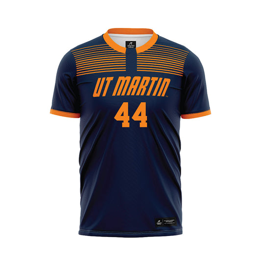 UT Martin - NCAA Women's Soccer : Lena MacDonald - Blue Soccer Jersey-0