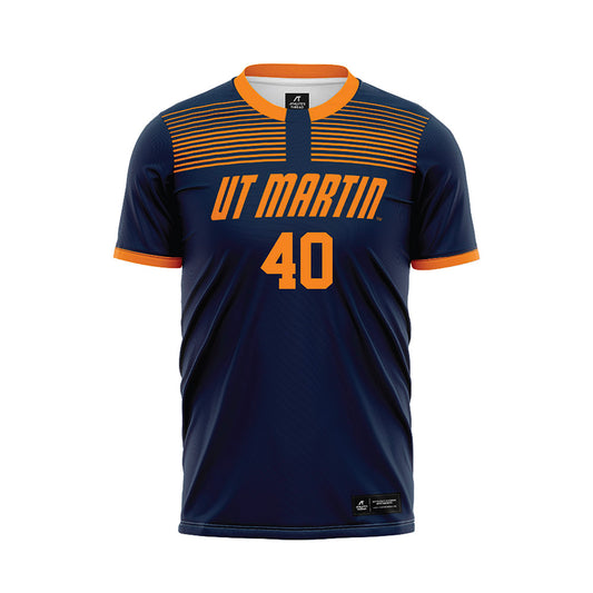 UT Martin - NCAA Women's Soccer : Giavanna Verdi - Blue Soccer Jersey-0