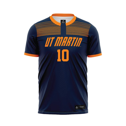 UT Martin - NCAA Women's Soccer : Abbie Mchenry - Blue Soccer Jersey-0
