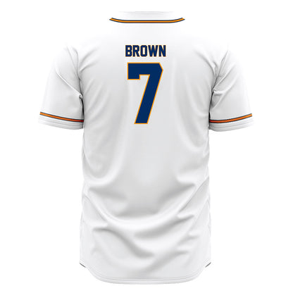  - NCAA Softball : Kyrsten Brown - White Jersey-1