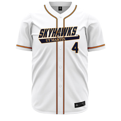 UT Martin - NCAA Softball : Kaytie Chandler - White Jersey-0