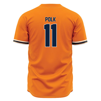 UT Martin - NCAA Softball : Maddie Polk - Orange Jersey-1