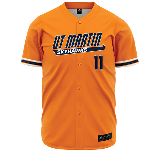 UT Martin - NCAA Softball : Maddie Polk - Orange Jersey-0