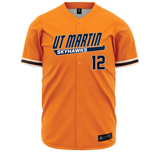 UT Martin - NCAA Softball : Samantha Scholtz - Orange Jersey-0