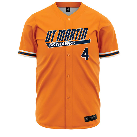 UT Martin - NCAA Softball : Kaytie Chandler - Orange Jersey-0
