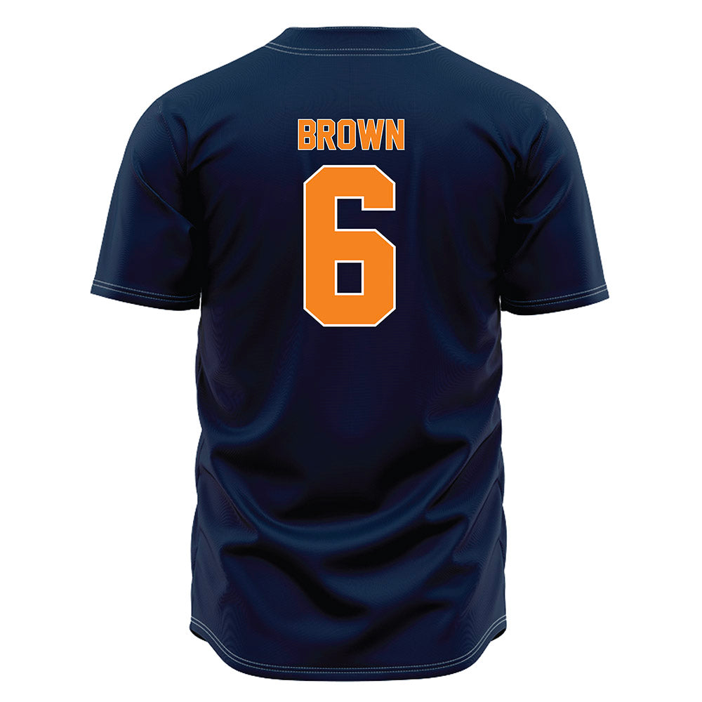  - NCAA Softball : Kennedy Brown - Blue Jersey-1