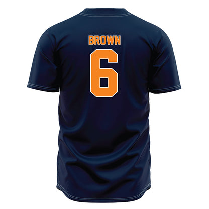  - NCAA Softball : Kennedy Brown - Blue Jersey-1