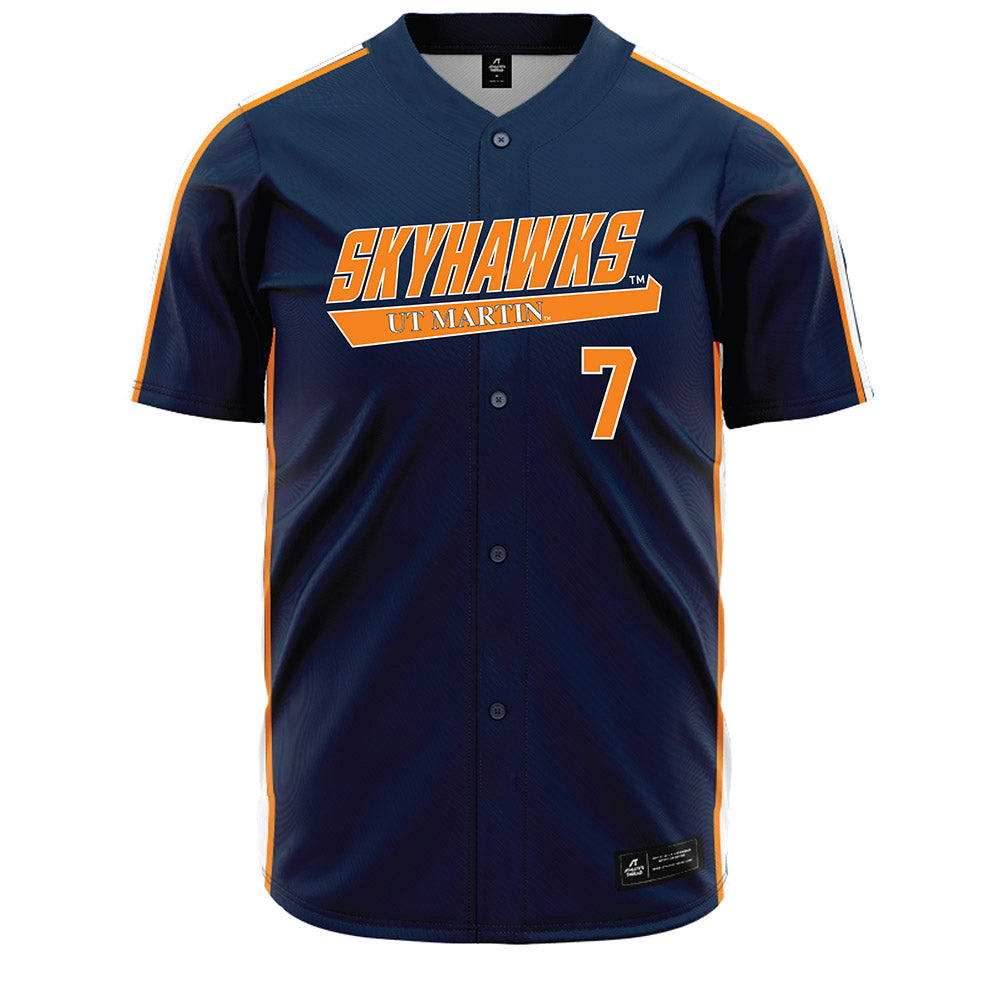  - NCAA Softball : Kyrsten Brown - Blue Jersey-0