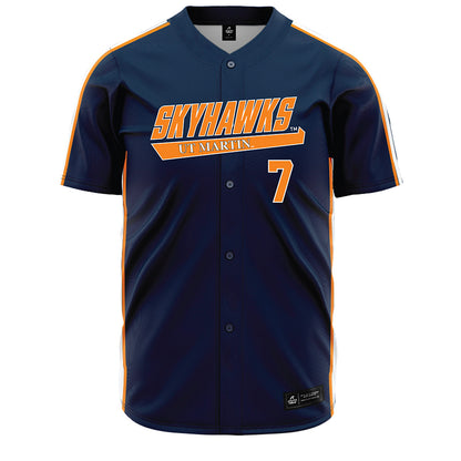  - NCAA Softball : Kyrsten Brown - Blue Jersey-0