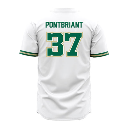 USF - NCAA Baseball : Dominic Pontbriant - White Jersey-1