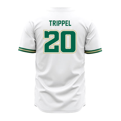 USF - NCAA Baseball : Lance Trippel - White Jersey-1