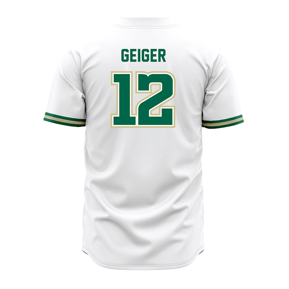 USF - NCAA Baseball : Jackson Geiger - White Jersey-1