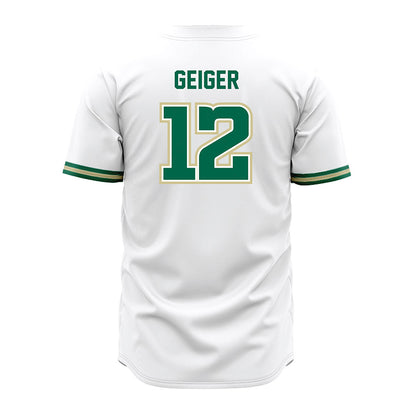 USF - NCAA Baseball : Jackson Geiger - White Jersey-1