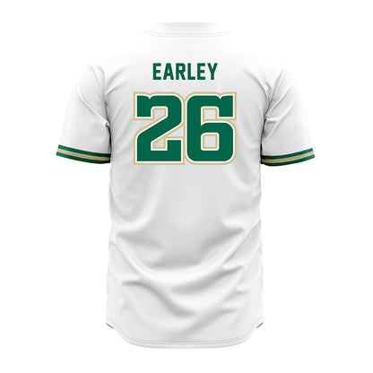 USF - NCAA Baseball : Nathan Earley - White Jersey-1