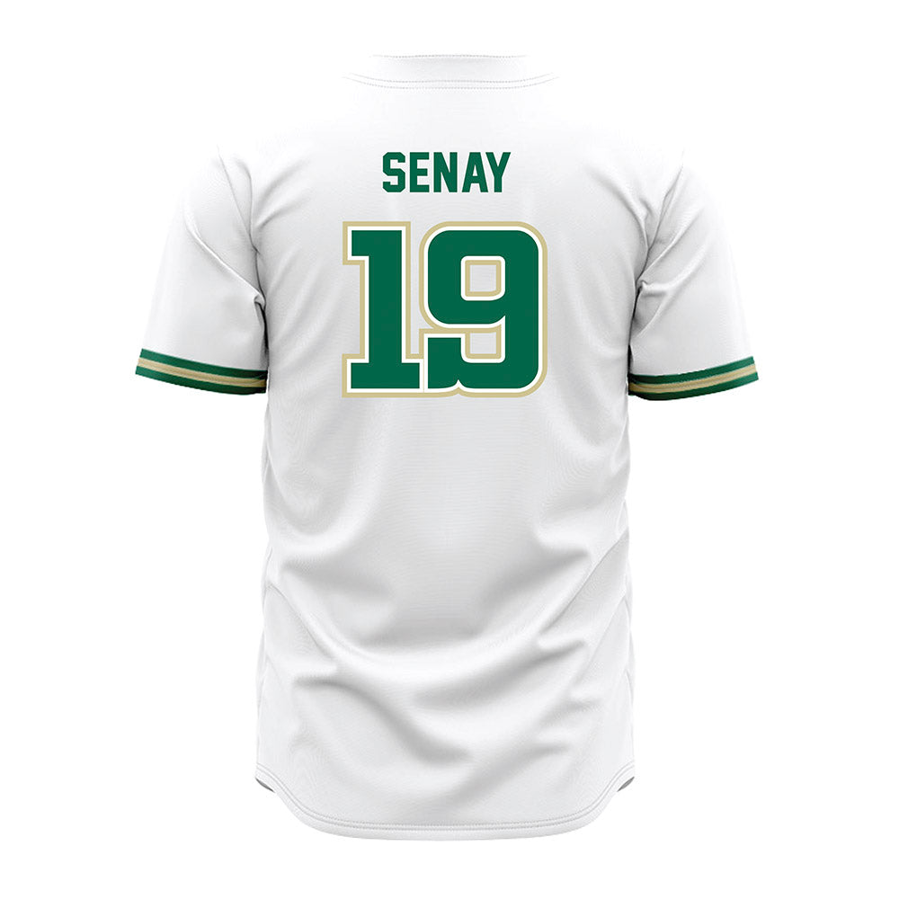 USF - NCAA Baseball : Michael Senay - White Jersey-1