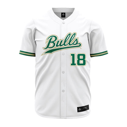 USF - NCAA Baseball : Jake Kulikowski - White Jersey-0