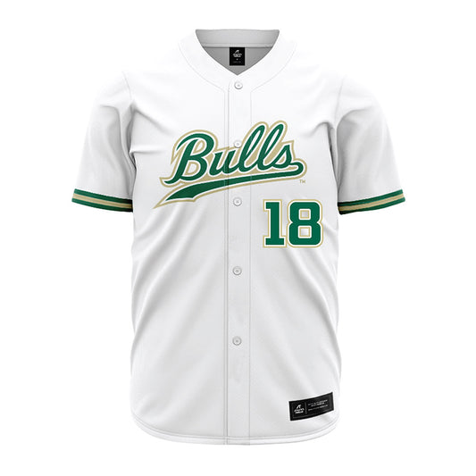 USF - NCAA Baseball : Jake Kulikowski - White Jersey-0