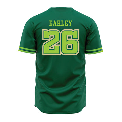 USF - NCAA Baseball : Nathan Earley - Green Jersey-1