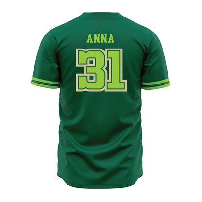 USF - NCAA Baseball : Nakni Anna - Green Jersey-1