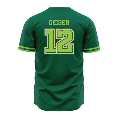 USF - NCAA Baseball : Jackson Geiger - Green Jersey-1
