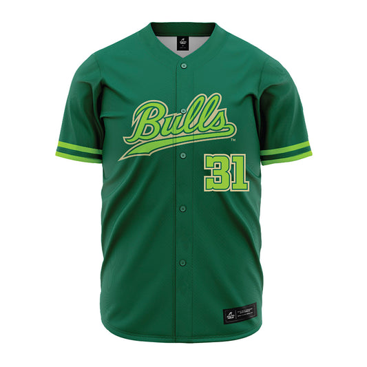 USF - NCAA Baseball : Nakni Anna - Green Jersey-0