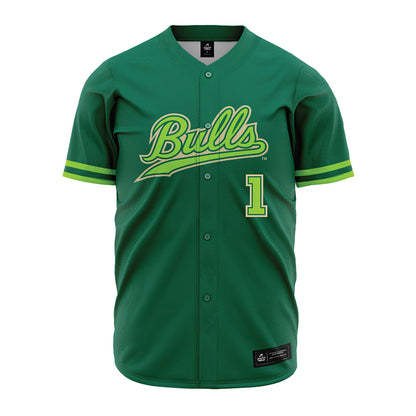 USF - NCAA Baseball : Jevin Relaford - Green Jersey-0