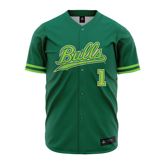 USF - NCAA Baseball : Jevin Relaford - Green Jersey-0