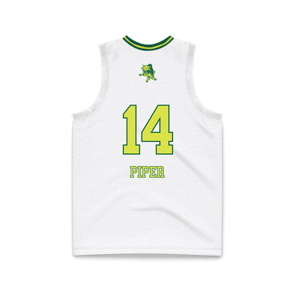 USF - NCAA Women's Basketball : Ines Piper - White Basketball Jersey-1