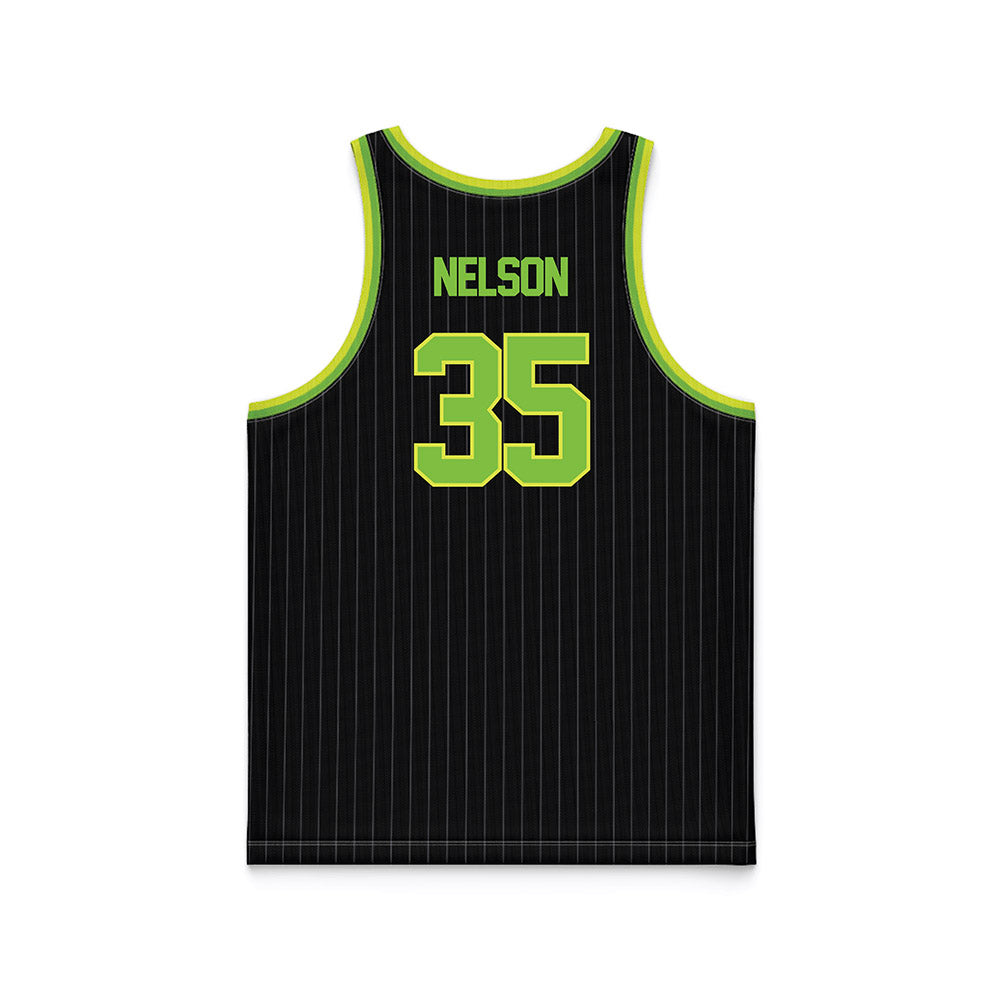 USF - NCAA Men's Basketball : Izaiyah Nelson - Green Basketball Jersey-1