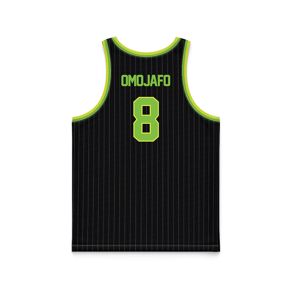USF - NCAA Men's Basketball : Josh Omojafo - Green Basketball Jersey-1