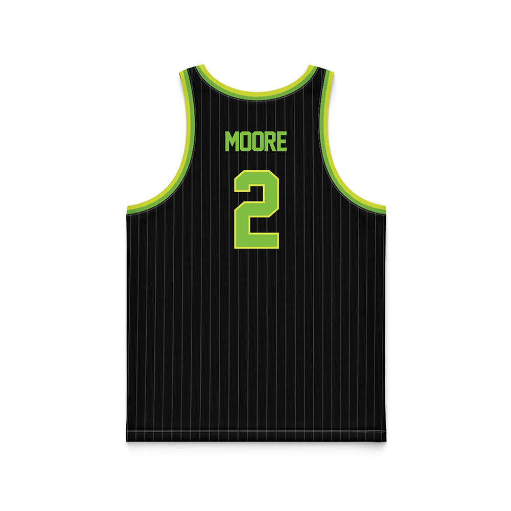 USF - NCAA Men's Basketball : Darren Moore - Green Basketball Jersey-1