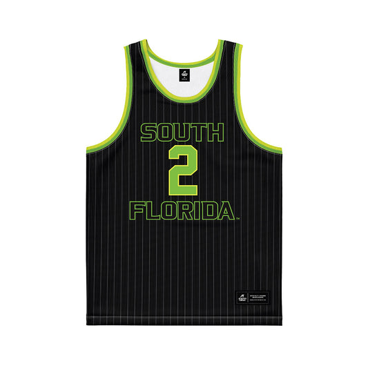 USF - NCAA Men's Basketball : Darren Moore - Green Basketball Jersey-0