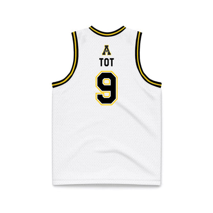 App State - NCAA Men's Basketball : Jalen Tot - Replica Jersey Basketball Jersey-1