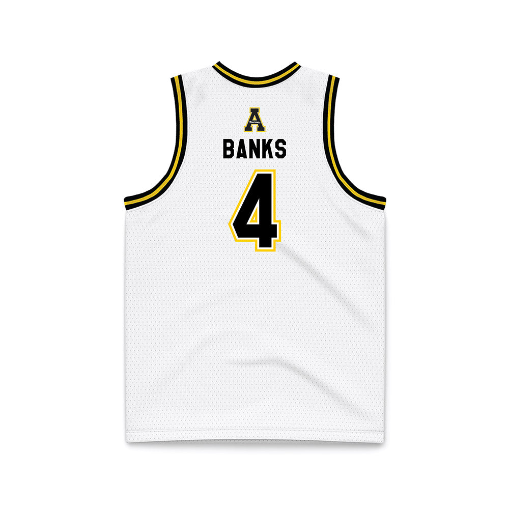 App State - NCAA Men's Basketball : Eren Banks - Replica Jersey Basketball Jersey-1
