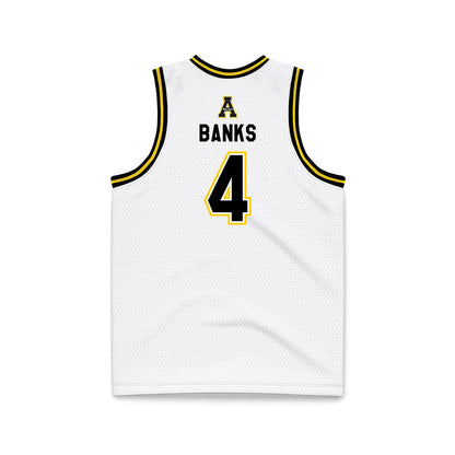App State - NCAA Men's Basketball : Eren Banks - Replica Jersey Basketball Jersey-1
