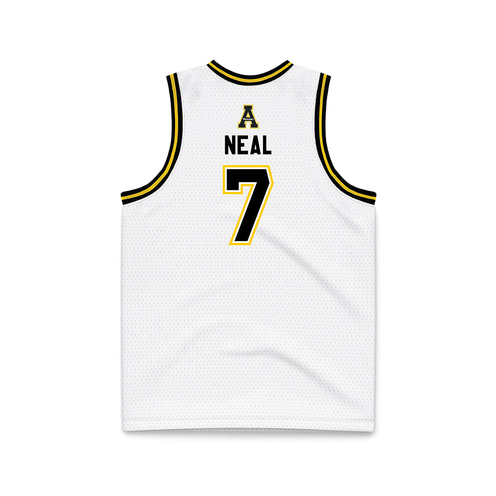 App State - NCAA Men's Basketball : Ted Neal - Replica Jersey Basketball Jersey-1