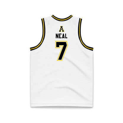 App State - NCAA Men's Basketball : Ted Neal - Replica Jersey Basketball Jersey-1