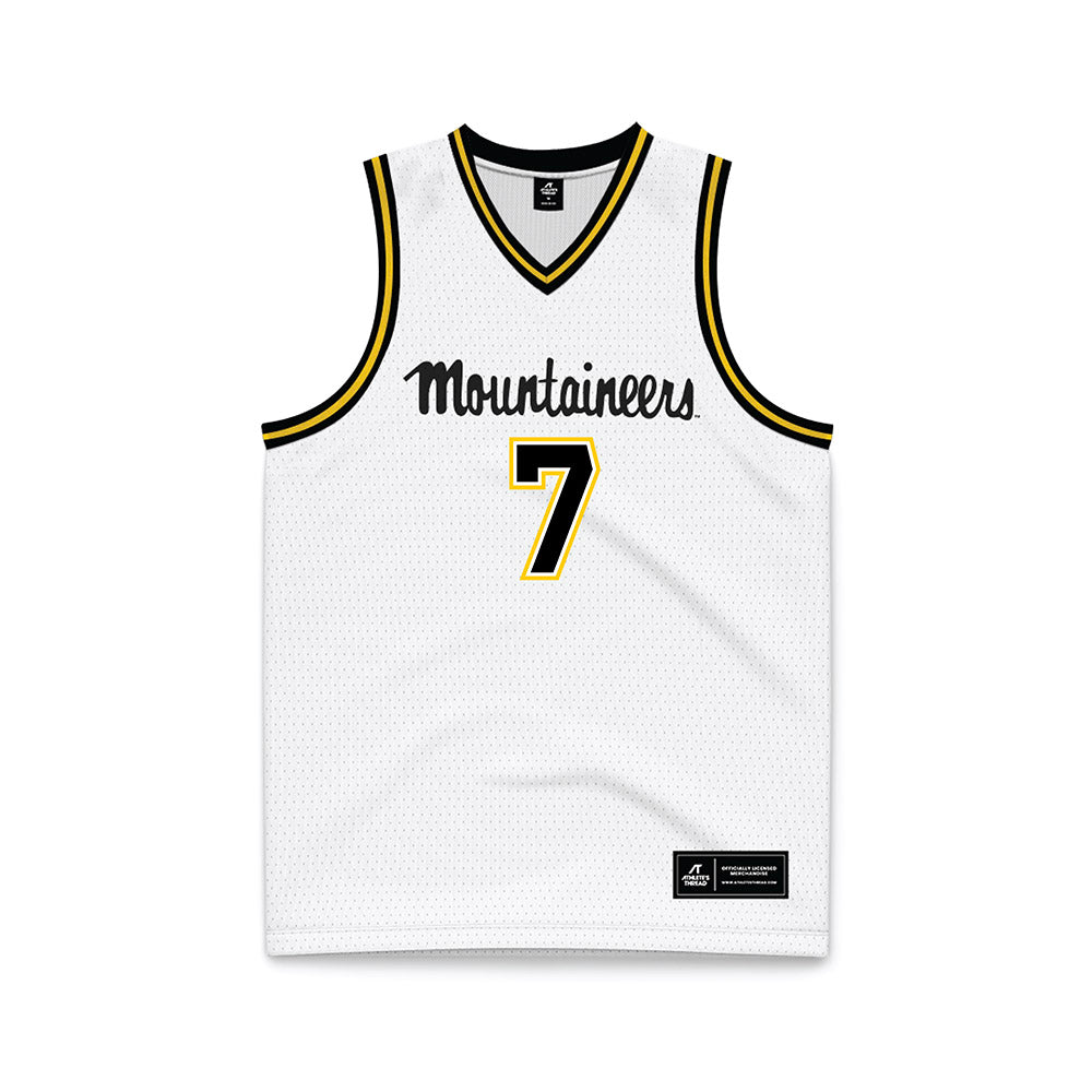 App State - NCAA Men's Basketball : Ted Neal - Replica Jersey Basketball Jersey-0