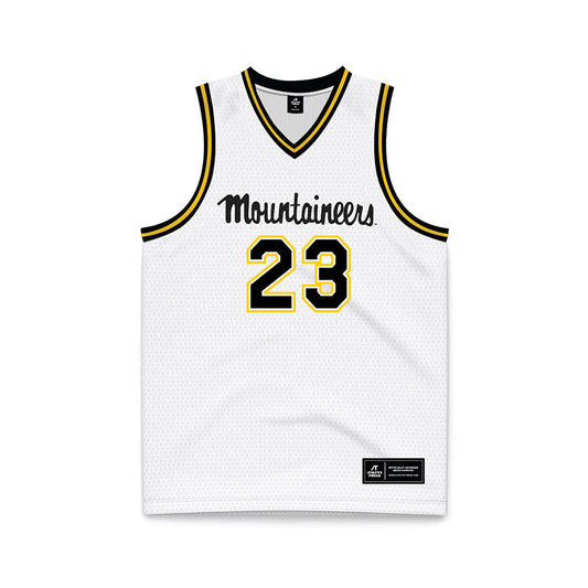 App State - NCAA Men's Basketball : Chad Moodie - Replica Jersey Basketball Jersey-0