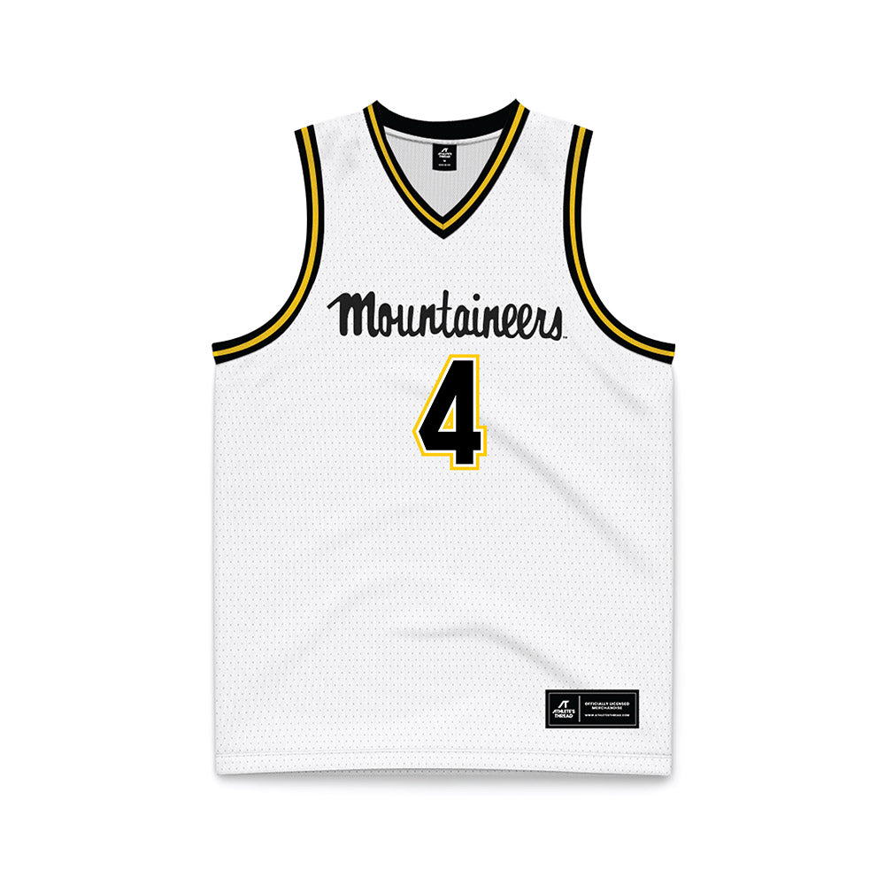App State - NCAA Men's Basketball : Eren Banks - Replica Jersey Basketball Jersey-0