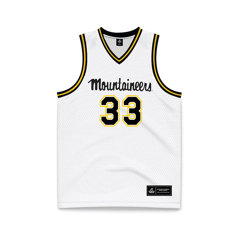App State - NCAA Men's Basketball : Grant Clayton - Replica Jersey Basketball Jersey-0