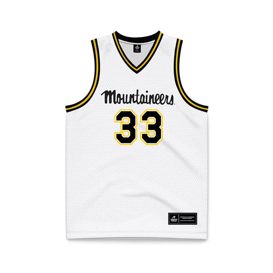 App State - NCAA Men's Basketball : Grant Clayton - Replica Jersey Basketball Jersey-0