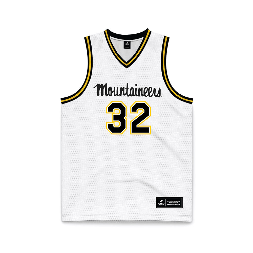 App State - NCAA Men's Basketball : Luke Ledford - Replica Jersey Basketball Jersey-0
