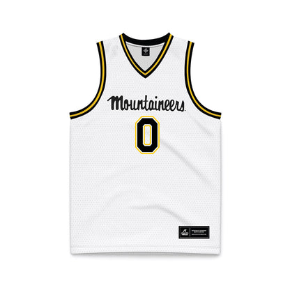 App State - NCAA Men's Basketball : KJ Vasser - Replica Jersey Basketball Jersey-0