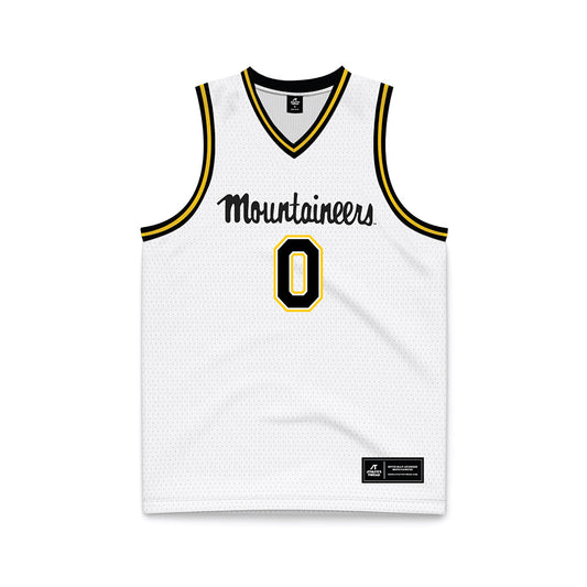 App State - NCAA Men's Basketball : KJ Vasser - Replica Jersey Basketball Jersey-0