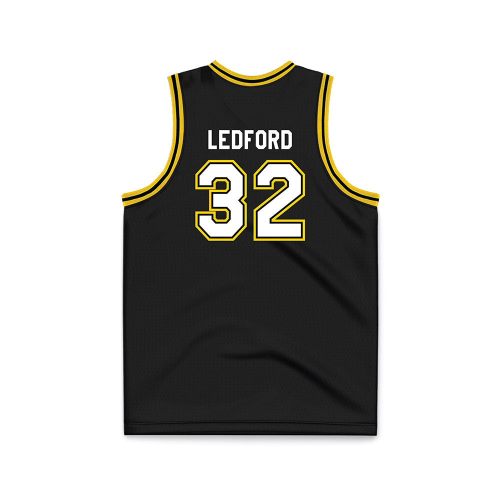 App State - NCAA Men's Basketball : Luke Ledford - Replica Jersey Basketball Jersey-1