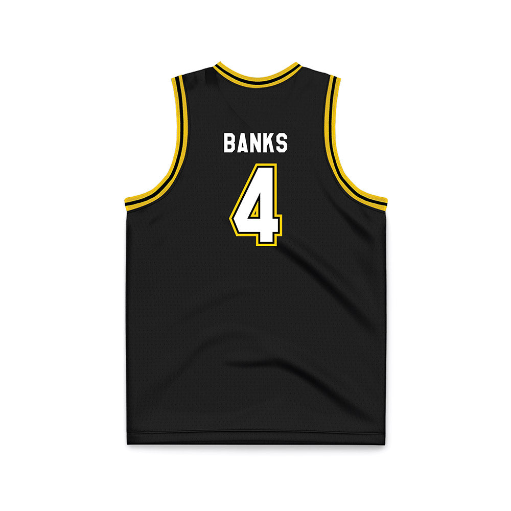 App State - NCAA Men's Basketball : Eren Banks - Replica Jersey Basketball Jersey-1