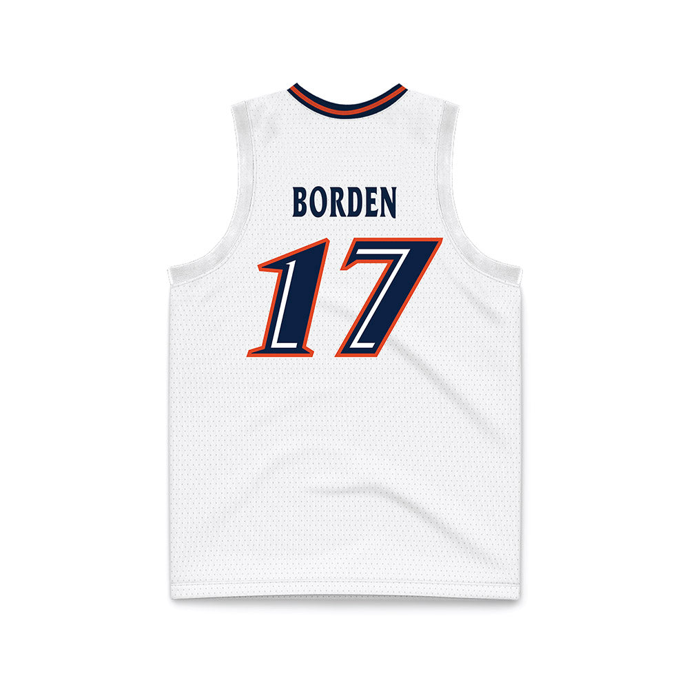 UTSA - NCAA Men's Basketball : Stanley Borden - White Basketball Jersey-1