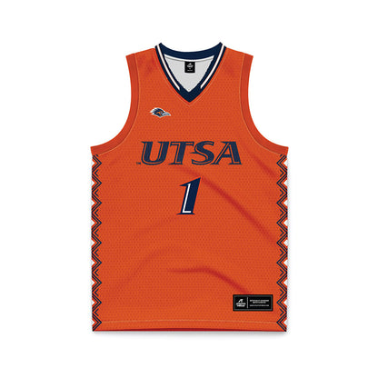 UTSA - NCAA Men's Basketball : Amir Spears - Orange Basketball Jersey-0